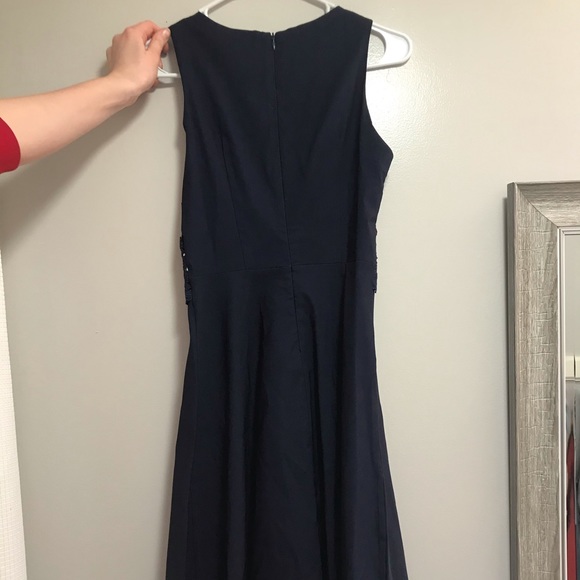 navy blue formal dress - Picture 2 of 4